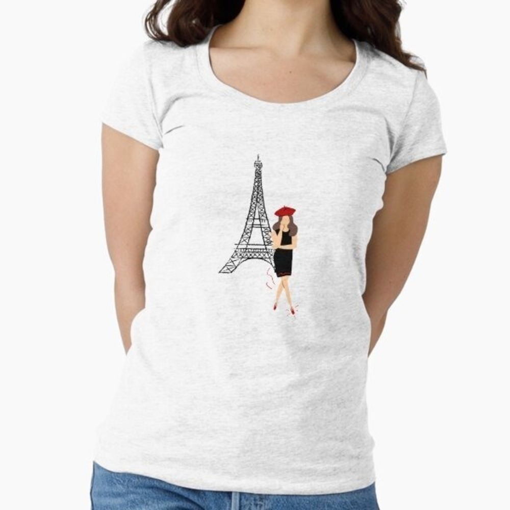 Emily In Paris French Adventure Casual Shirt s